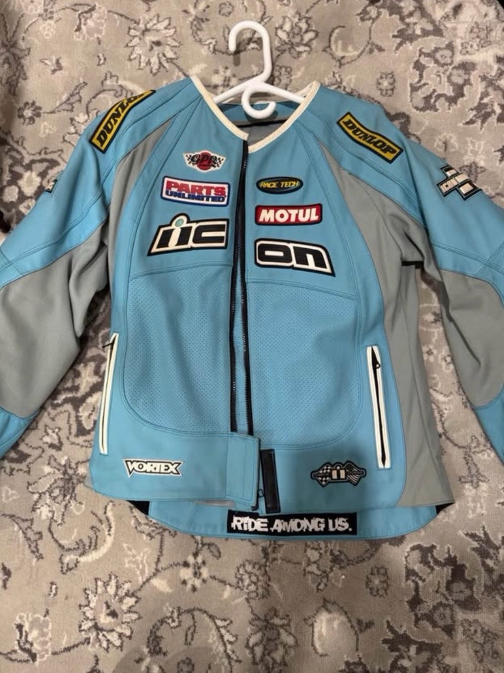 Women’s icon Motorcycle Jacket and Helmet